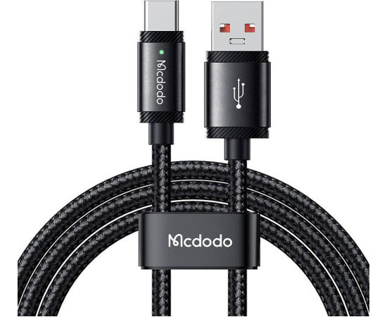 Cable USB-A to USB-C Mcdodo CA-4730, 120W, 1,5m (black)