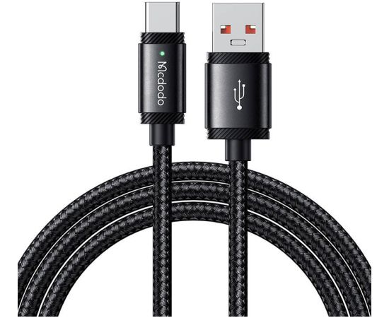 Cable USB-A to USB-C Mcdodo CA-4730, 120W, 1,5m (black)