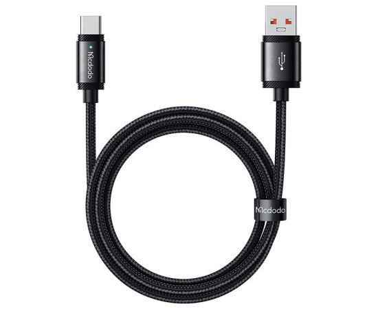 Cable USB-A to USB-C Mcdodo CA-4730, 120W, 1,5m (black)