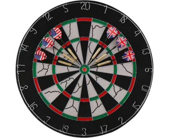 Master Darts Šautriņu mērķis DART 45CM UN 6 šautriņas