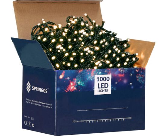 Springos CL1003 РОЖДЕСТВЕНСКИЕ ОГНИ 1000 LED