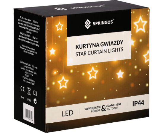 Ziemassvētku lampiņas Springos CL4019 138gab