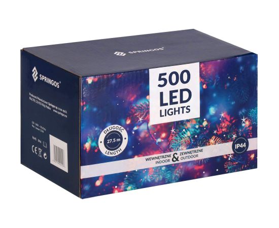 Ziemassvētku lampiņas Springos CL0520 500 Led