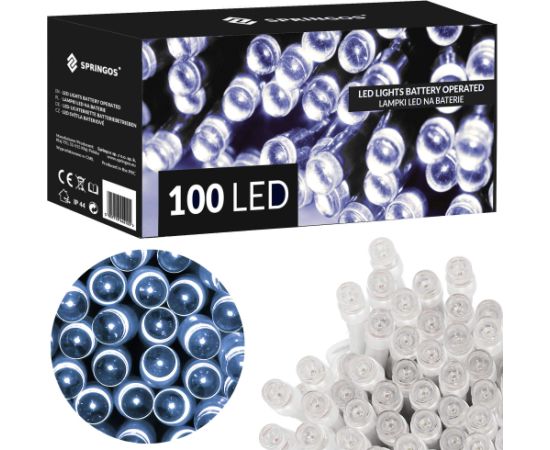 Akumulatora gaismas Springos CL4035 Led