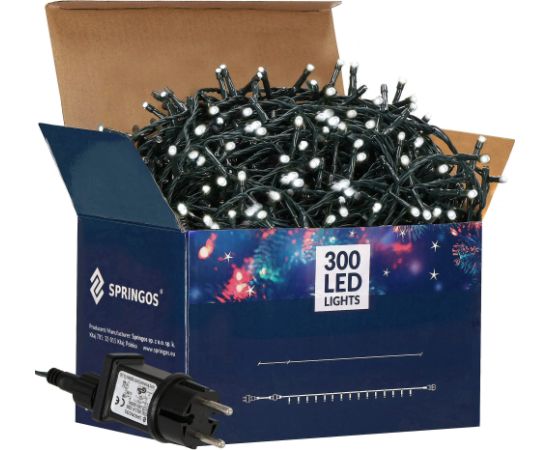 Ziemassvētku lampiņas Springos CL0320 300 Led