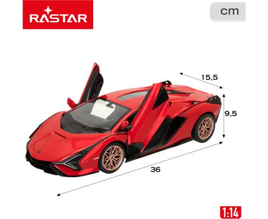 Rastar Радиоуправляемая машина  Lamborghini Sean FKP 37 1:14 6 напр., фары, двери, батарейки, 6+ CB46976