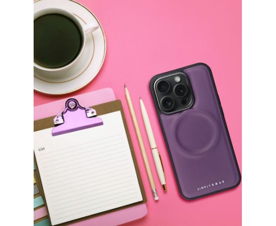 Roar Mag Morning Силиконовый задний чехол для Samsung S918B Galaxy S23 Ultra 5G фиолетовый