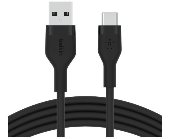 Belkin BOOST↑CHARGE Flex USB cable 3 m USB 2.0 USB A USB C Black