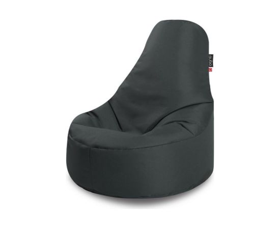 Qubo Loft Graphite POP FIT Augstas kvalitātes krēsls Bean Bag