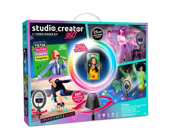 Canal Toys Studio Creator Video veidošanas komplekts 360° rotējoša studija