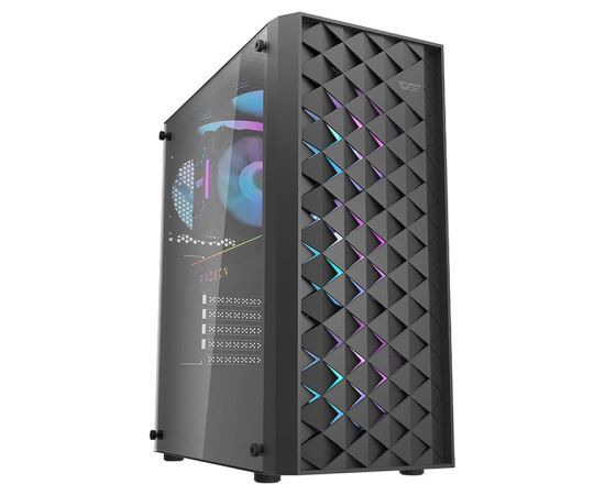 Computer case Darkflash DK351 + 4 fans (black)