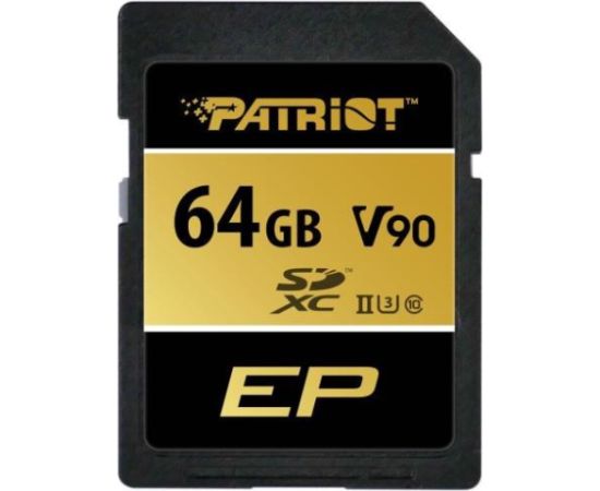 Patriot SDXC 64GB EP V90 UHS-II U3