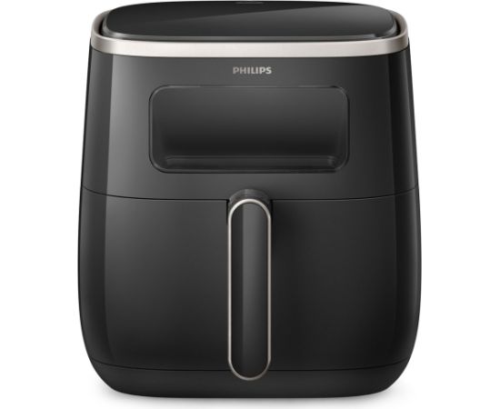 Philips 3000 series HD9257/80 fryer Double 5.6 L Stand-alone 1700 W Hot air fryer Black