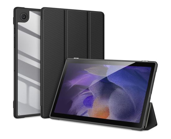 Dux Ducis Toby Magnet Case grāmatveida maks planšetdatoram Samsung X810 Galaxy Tab S9+ Plus melns