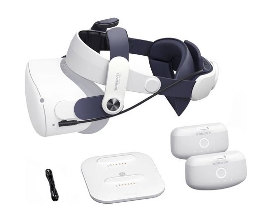 BOBOVR M2 Plus Head Strap Twin Battery for Oculus Quest 2