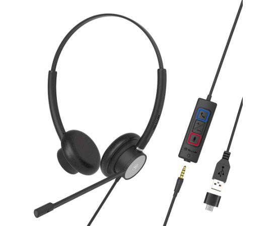 Tellur Voice 420 wired headset binaural black