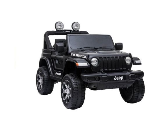 Lean Cars Electric Ride On Jeep Rubicon 4x4 Black