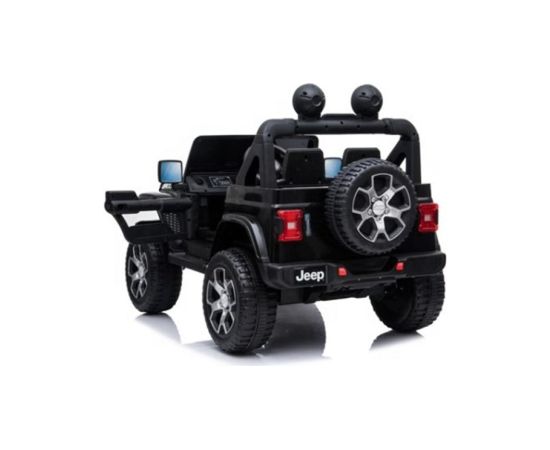 Lean Cars Electric Ride On Jeep Rubicon 4x4 Black