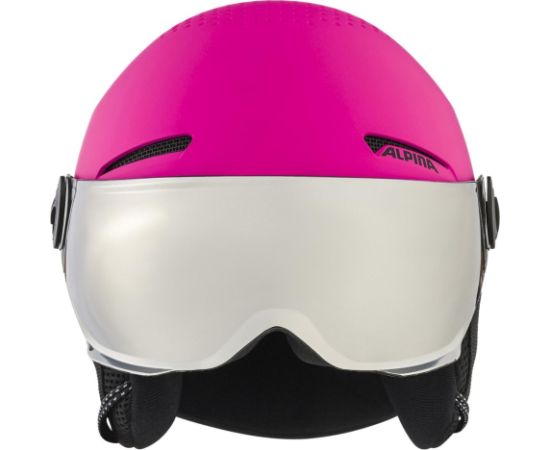 Alpina Zupo Visor winter helmet Q-Lite Pink Matt 51-55