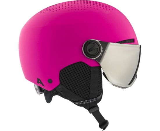 Alpina Zupo Visor winter helmet Q-Lite Pink Matt 51-55