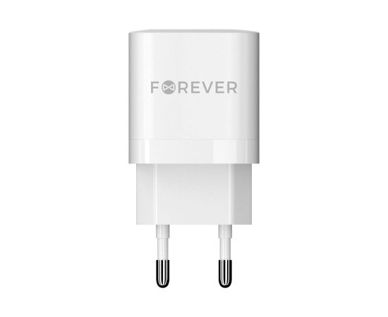 Forever TC-05 GaN PD charger 1x USB-C 1x USB 33W white