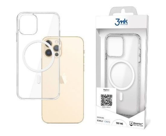 3MK iPhone 12/12 Pro Mag Case Apple Transparent