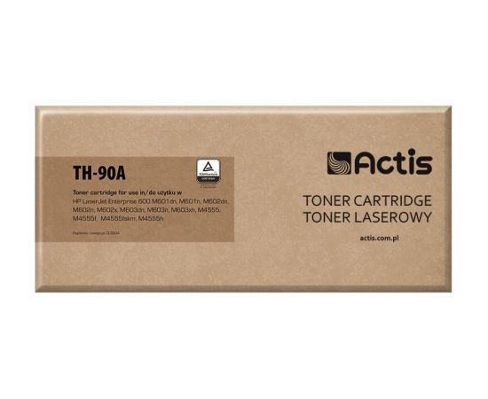 Actis TH-90A toner (replacement for HP 90A CE390A, Standard; 10000 pages; black)