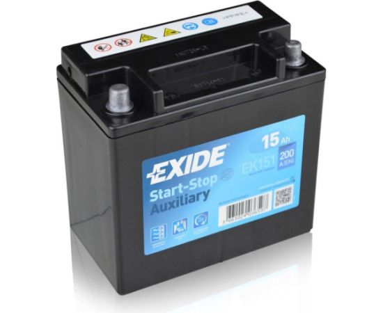 Exide AGM EK151 12V 15Ah 200A 150x90x145 EK151