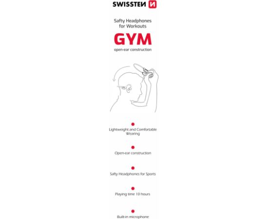 Swissten Gym Air Conduction Bluetooth Наушинки