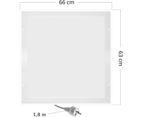 Promiennik podczerwieni Cronos Graphene LED CGL-420TP 420W biały LED z termostatem