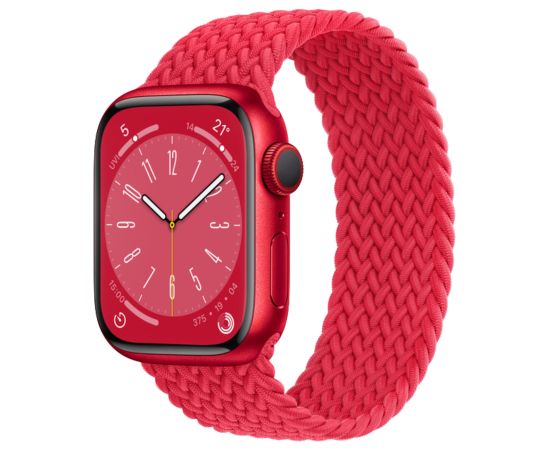 Apple Watch Series 8 41mm GPS + Cellular Aluminum - RED (Atjaunināts, stāvoklis Ļoti labi)