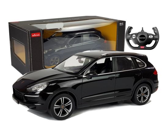 Tālvadības automobilis - Porsche Cayenne Turbo, melns