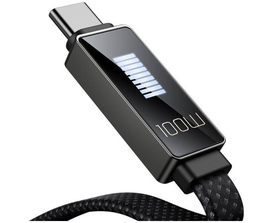 Cable Mcdodo CA-4470 USB-C to USB-C with display 100W 1.2m (black)