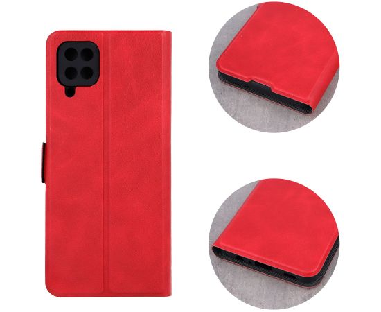 Fusion Mono Case книжка чехол для Xiaomi Redmi 12C | Redmi 11A | Poco C55 красный