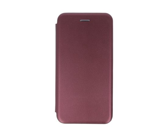 Fusion Diva Case Книжка чехол для Xiaomi Redmi 12C темно красный