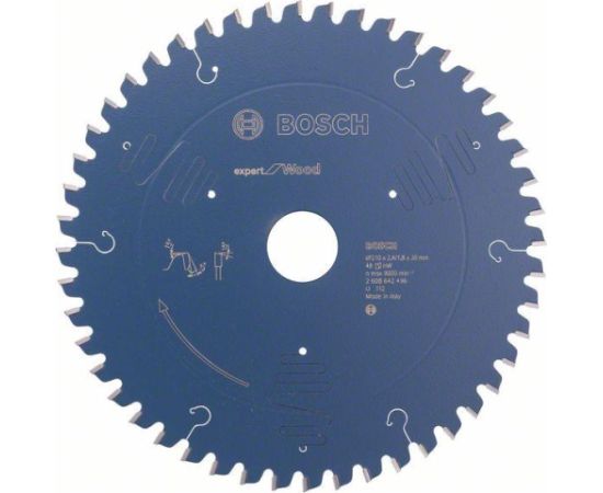 Griešanas disks Bosch Expert for Wood 2608644079; 216x30 mm; Z40