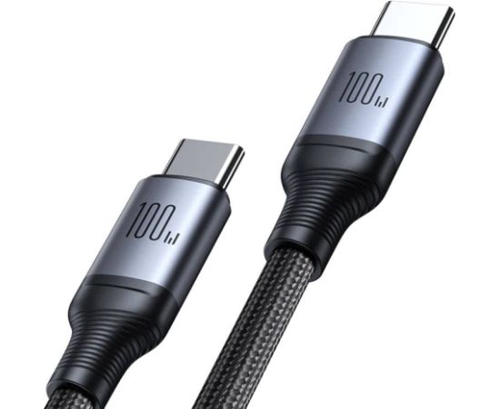 Cable Speedy USB-C to 2x USB-C Joyroom SA21-1T2/ 100W / 1.5m (black)