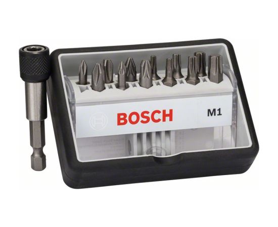 Bosch Uzgaļu komplekts Extra Hard; PH; PZ; T; 12 gab. +  turētājs