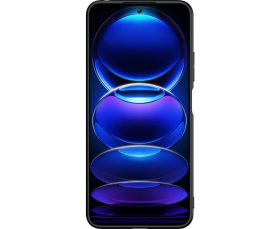 Nillkin Teksturēts ciets korpuss priekš Xiaomi Redmi Note 12 Pro 5G|Poco X5 Pro 5G Black