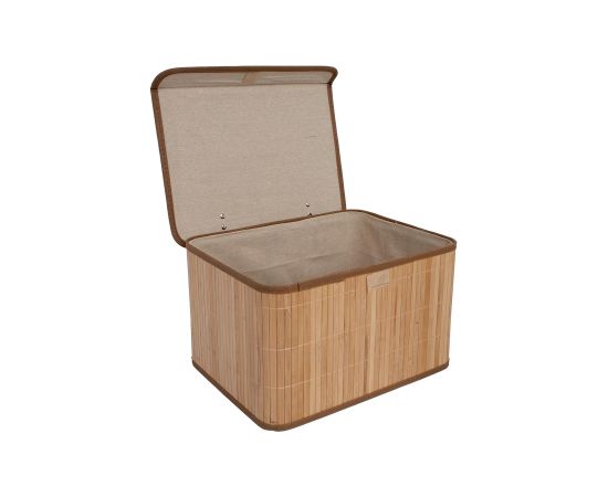 Basket MAX BAMBOO 28x20xH18cm, with a lid