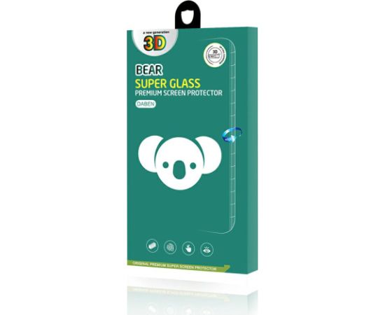 Fusion Accessories Reals Bear Super Hard glass защитное стекло для экрана Xiaomi Redmi 10C | 12C черное