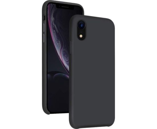 Mocco Liquid Silicone Soft Back Case Aizmugurējais Silikona Apvalks Priekš Apple iPhone 11 Pro Max Melns