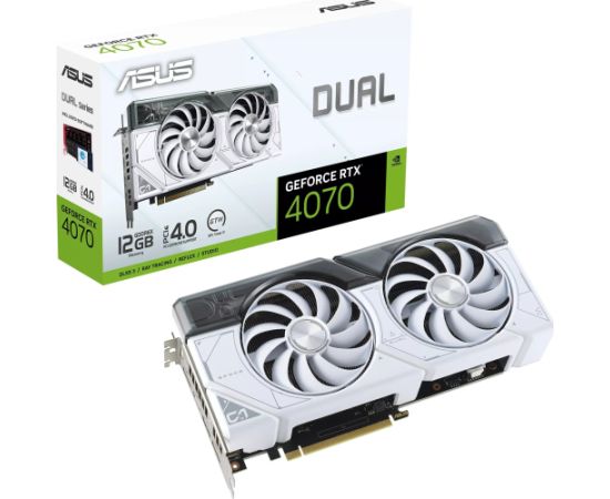 Asus Dual GeForce RTX 4070 12GB GDDR6X (DUAL-RTX4070-12G-WHITE)