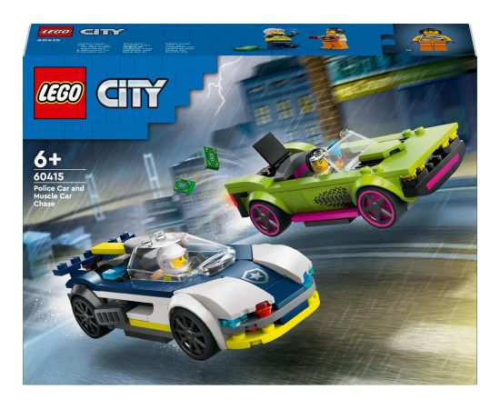 LEGO City Pościg radiowozu za muscle carem (60415)