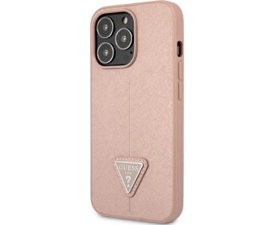 Guess GUHCP14LPSATLP Aizmugurējais Apvalks Priekš Apple iPhone 14 Pro