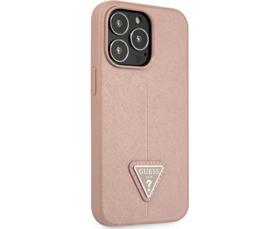 Guess GUHCP14LPSATLP Aizmugurējais Apvalks Priekš Apple iPhone 14 Pro