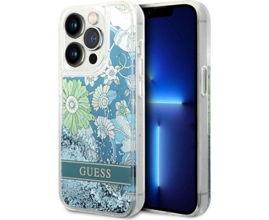 Guess GUHCP14LLFLSN Aizmugurējais Apvalks Priekš Apple iPhone 14 Pro