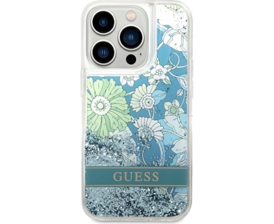 Guess GUHCP14LLFLSN Aizmugurējais Apvalks Priekš Apple iPhone 14 Pro