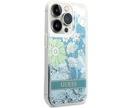 Guess GUHCP14LLFLSN Aizmugurējais Apvalks Priekš Apple iPhone 14 Pro