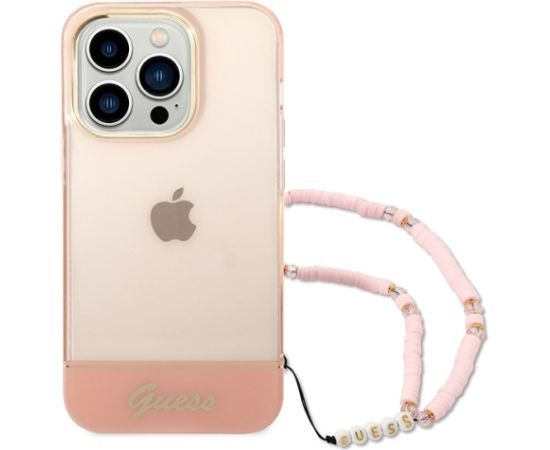 Guess GUHCP14XHGCOHP Aizmugurējais Apvalks Priekš Apple iPhone 14 Pro Max